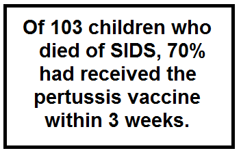 SIDS e Vaccino per la Pertosse