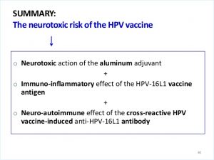 Neurotossicità Vaccino HPV